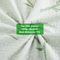 2pcs Waterproof Bamboo Pillowcases (Without Core), Cooling & Soft & Anti-bacterial Pillow Protectors With Zipper Pillow Cover