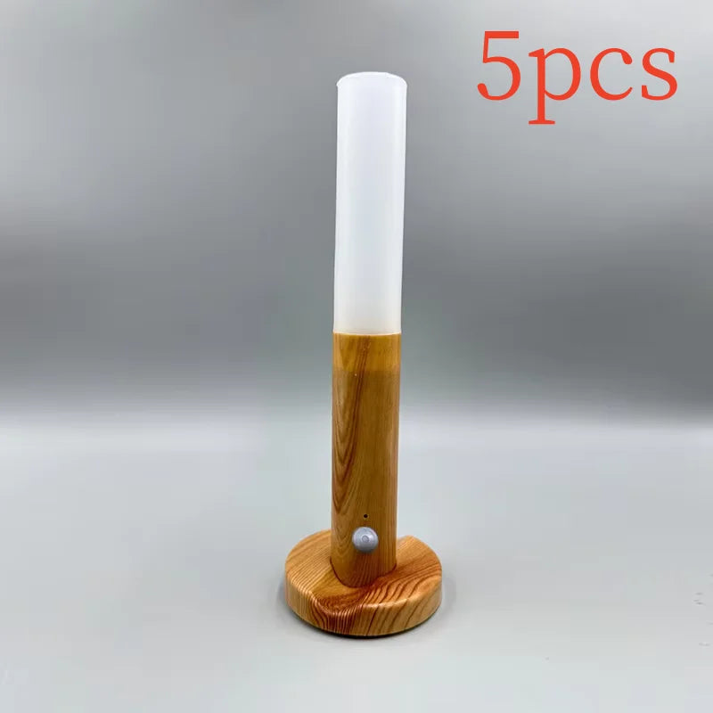 LED Night Light USB Charging Intelligent Human Induction For Bedside Cabinet Home Wardrobe Lighting Motion Sensor Light Led Lamp